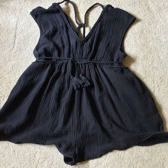 Anthropologie Molly Braided Cover-Up Romper - Picture 5 of 8
